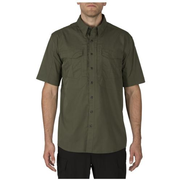 Сорочка тактична з коротким рукавом 5.11 Stryke Shirt - Short Sleeve TDU Green S - зображення 1