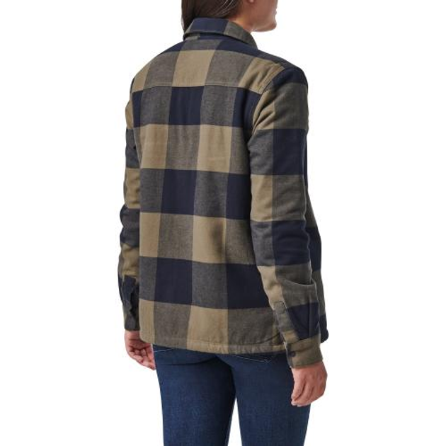 Куртка жіноча 5.11 Tactical Louise Shirt Jacket Ranger Green Plaid XL - зображення 2