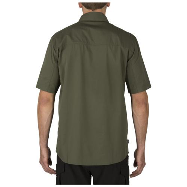 Сорочка тактична з коротким рукавом 5.11 Stryke Shirt - Short Sleeve TDU Green 2XL - зображення 2