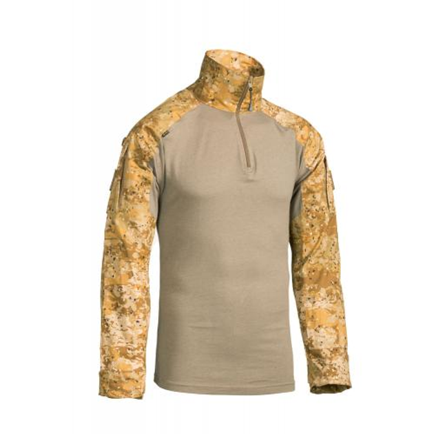 Сорочка польова для жаркого клімату UAS (Under Armor Shirt) Cordura Baselayer Камуфляж Жаба Степова 2XL - изображение 1