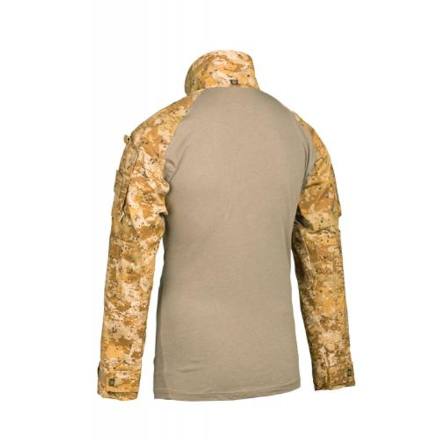 Сорочка польова для жаркого клімату UAS (Under Armor Shirt) Cordura Baselayer Камуфляж Жаба Степова 2XL - изображение 2