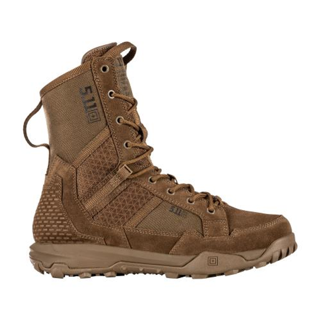 Ботинки тактичні 5.11 Tactical A/T 8' Boot Dark Coyote 39.5 - зображення 1