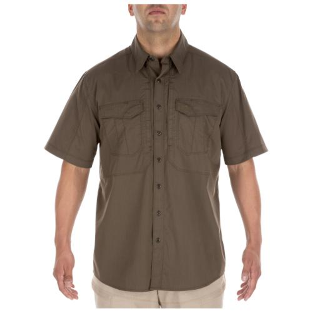 Сорочка тактична з коротким рукавом 5.11 Stryke Shirt - Short Sleeve Tundra M - изображение 1