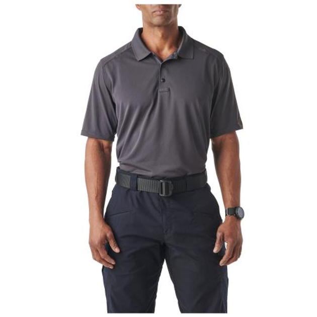 Футболка поло 5.11 Tactical Helios Short Sleeve Polo Charcoal 3XL - изображение 1