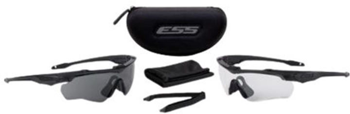 Очки защитные баллистические ESS Crossblade 2X NARO Kit EE9034-03 (999) (2000980523009) - изображение 1
