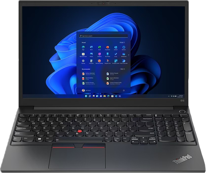 Laptop Lenovo ThinkPad E15 Gen 4 (21E600DWPB) Black - obraz 1