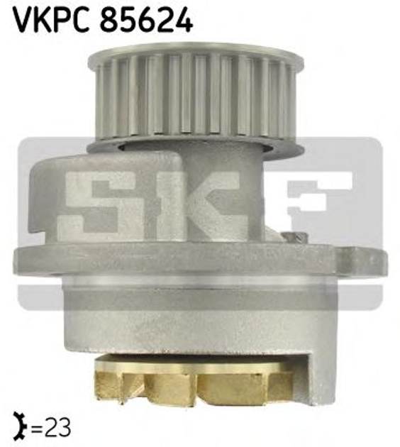 Насос охлаждающей жидкости, охлаждение двигателя SKF VKPC 85624 - изображение 2