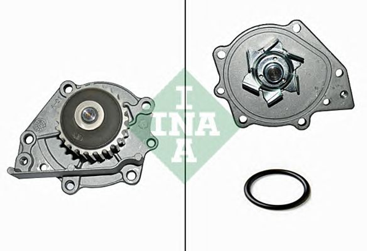 Насос охолоджувальної рідини, охолодження двигуна INA 538 0094 10 - зображення 2