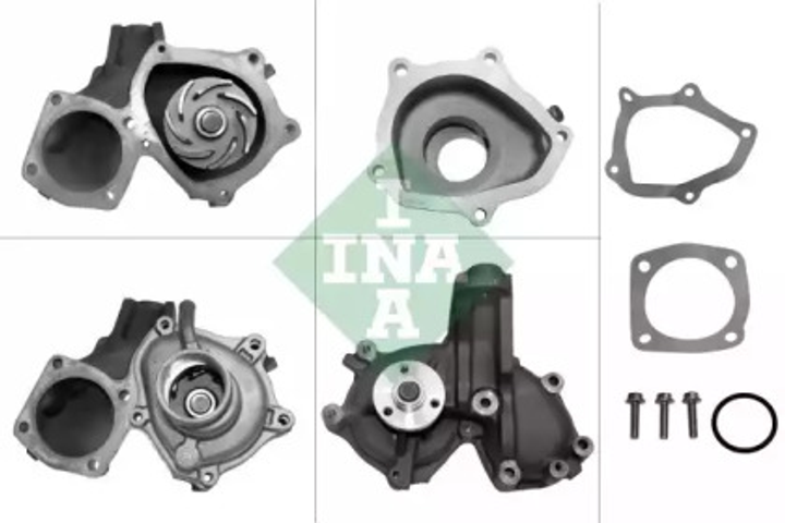 Насос охлаждающей жидкости, охлаждение двигателя INA 538 0418 10 - изображение 2