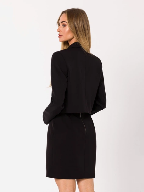 Marynarka damska Made Of Emotion M745 S Czarna (5903887699143) - obraz 2