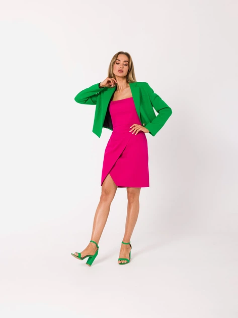 Marynarka damska Made Of Emotion M745 M Zielona (5903887699280) - obraz 5