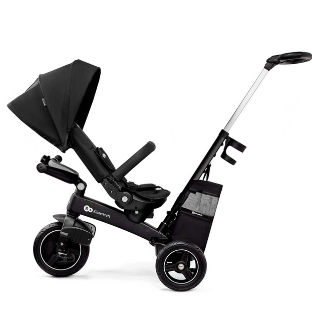 Трехколесный велосипед Kinderkraft Easytwist Black (KREASY00BLK0000) - Фото 5 Трехколесный велосипед Kinderkraft Easytwist Black (KREASY00BLK0000) - изображение 5