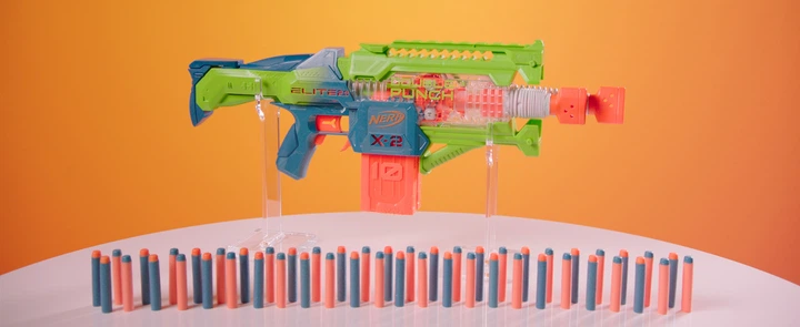 Blaster Hasbro Nerf Elite Double Impact (5010996137319) - obraz 5