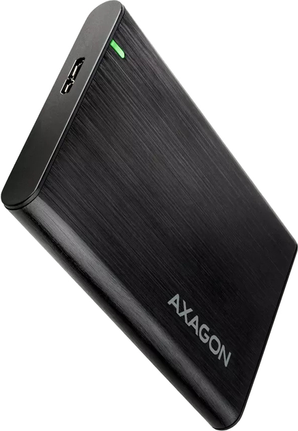 Зовнішня кишеня Axagon для SSD/HDD 2.5" USB-C 3.2 Gen 1 — SATA 6G Black (EE25-A6M) - зображення 1