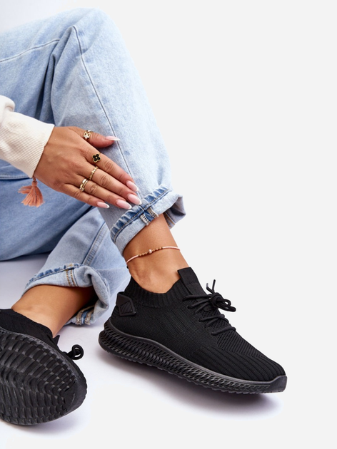 Sneakersy damskie Zauna 38 Czarne (5905677638738) - obraz 4
