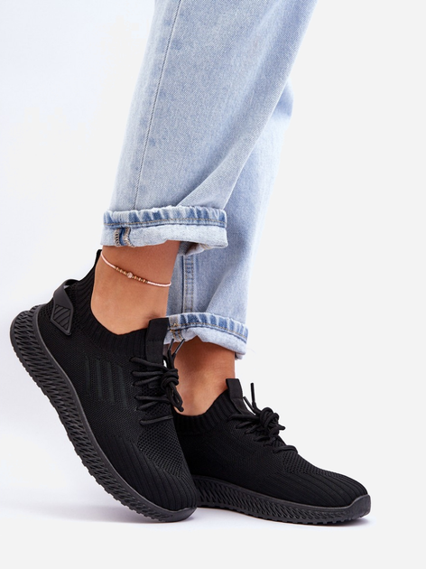Sneakersy damskie Zauna 40 Czarne (5905677638752) - obraz 7