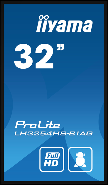 Монітор 31.5" iiyama ProLite LH3254HS-B1AG - зображення 2