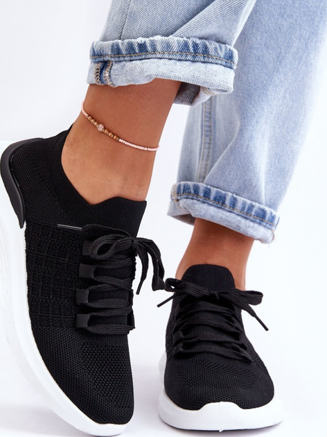 Sneakersy damskie Nikilla 39 Czarne (5905677458213) - obraz 3