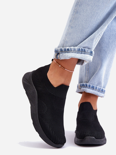 Damskie slip-ony Claris 38 Czarne (5905677460926) - obraz 5