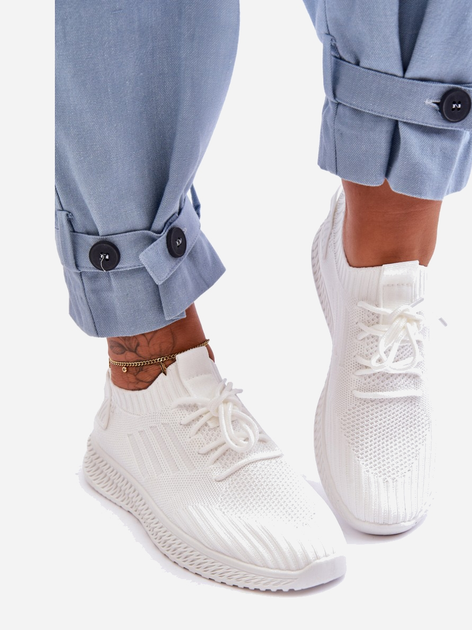 Sneakersy damskie Zauna 36 Białe (5905677638899) - obraz 4