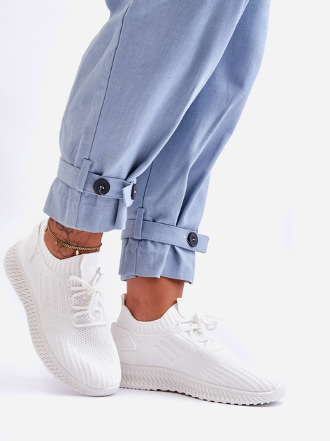 Sneakersy damskie Zauna 36 Białe (5905677638899) - obraz 5