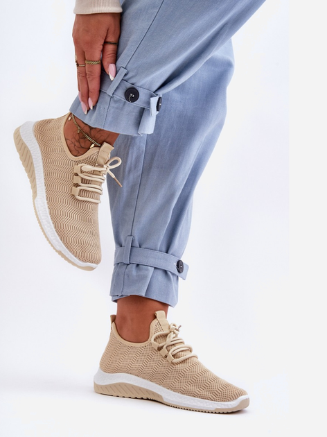 Buty sportowe damskie Gusto 39 Beżowe (5905677638806) - obraz 4