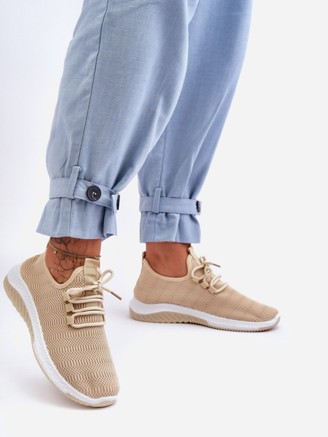 Buty sportowe damskie Gusto 39 Beżowe (5905677638806) - obraz 6