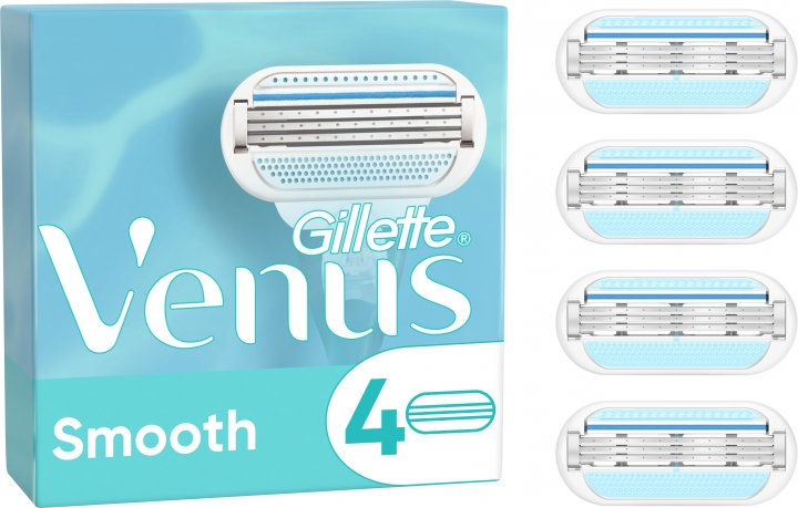 Одноразові станки для гоління Gillette Hoja Carg Venus Sensitive 4 шт (7702018567911 / 3014260262709) - зображення 1