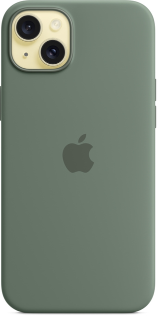 Etui Apple MagSafe Silicone Case do Apple iPhone 15 Plus Cypress (MT183) - obraz 3