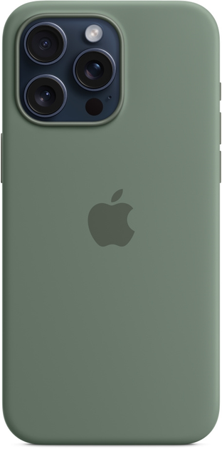 Панель Apple MagSafe Silicone Case для Apple iPhone 15 Pro Max Cypress (MT1X3) - зображення 2