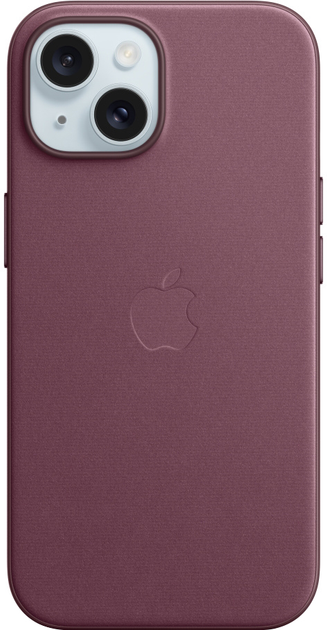 Панель Apple MagSafe FineWoven Case для Apple iPhone 15 Mulberry (MT3E3) - зображення 1