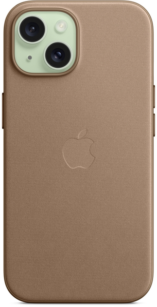 Etui Apple MagSafe FineWoven Case do Apple iPhone 15 Taupe (MT3C3) - obraz 4
