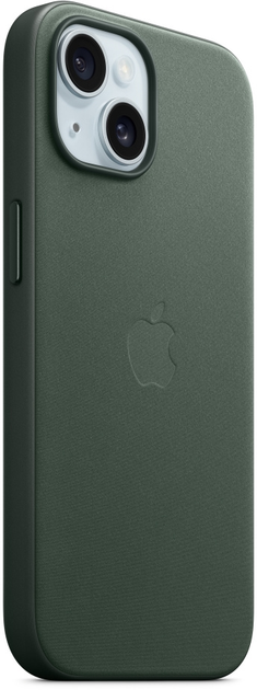 Панель Apple MagSafe FineWoven Case для Apple iPhone 15 Evergreen (MT3J3) - зображення 6