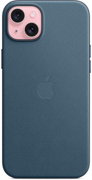 Панель Apple MagSafe FineWoven Case для Apple iPhone 15 Plus Pacific Blue (MT4D3) - зображення 2