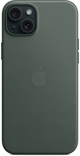 Etui Apple MagSafe FineWoven Case do Apple iPhone 15 Plus Evergreen (MT4F3) - obraz 5
