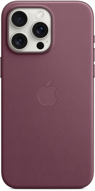 Панель Apple MagSafe FineWoven Case для Apple iPhone 15 Pro Max Mulberry (MT4X3) - зображення 3