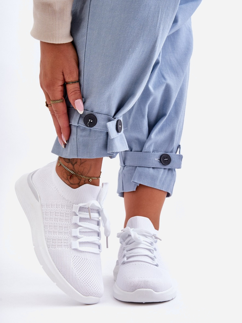 Sneakersy damskie Nikilla 38 Białe (5905677458084) - obraz 5