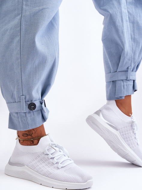 Sneakersy damskie Nikilla 41 Białe (5905677458114) - obraz 3