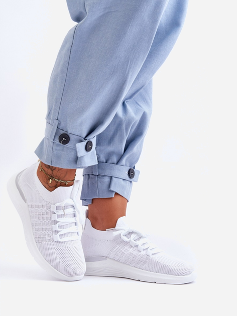 Sneakersy damskie Nikilla 41 Białe (5905677458114) - obraz 6