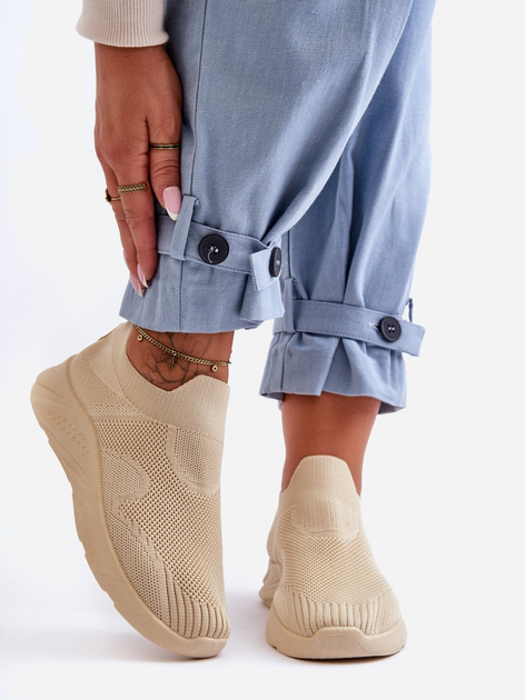 Жіночі сліпони Inna Marka Claris 40 Бежеві (5905677461084) - зображення 5