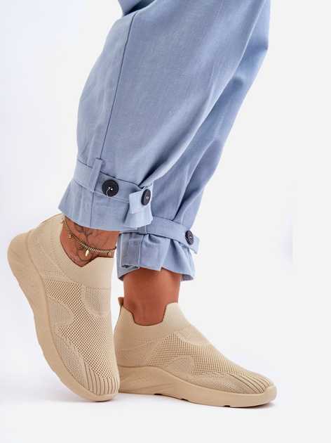 Жіночі сліпони Inna Marka Claris 40 Бежеві (5905677461084) - зображення 6