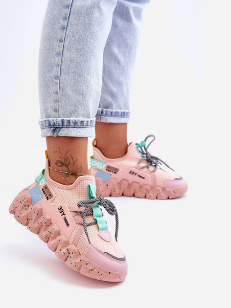 Sneakersy damskie Evolution 37 Jasnoróżowe (5905677436822) - obraz 5