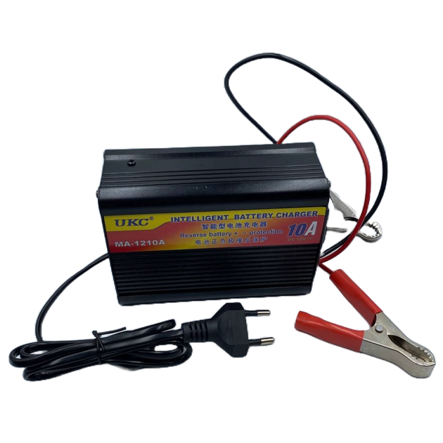 Зарядное устройство для аккумулятора UKC Battery Charger 10A MA-1210A Black - изображение 2