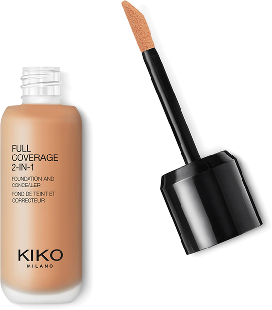 Тональна основа для обличчя Kiko Milano Full Coverage 2-in-1 Foundation & Concealer Neutral 60 25 мл (8025272636537) - зображення 1