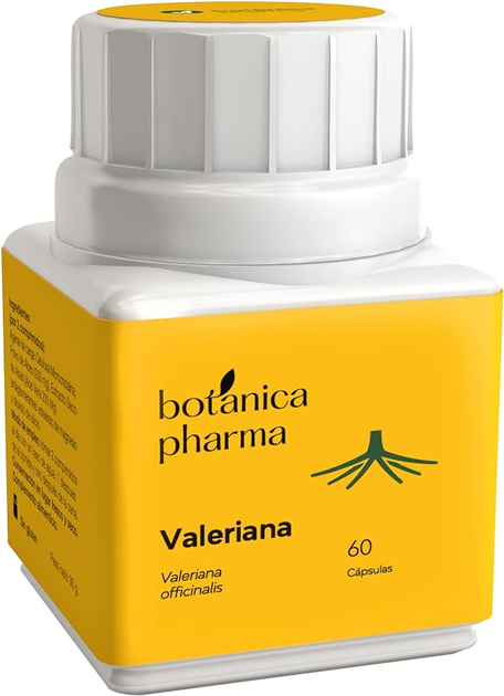 Дієтична добавка Botanica Nutrients Valerian 60 капсул (8435045200160) - зображення 1