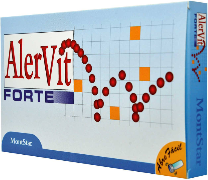 Suplement diety Montstar Alervit Forte 10 fiolek (8436021826817) - obraz 1