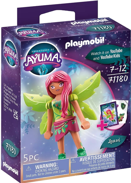 Figurka Playmobil Ayuma Forest Fairy Leavi (4008789711809) - obraz 1