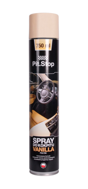 Spray do czyszczenia kokpitu Bottari Pit stop Vanilla 750 ml (5902802416766) - obraz 1