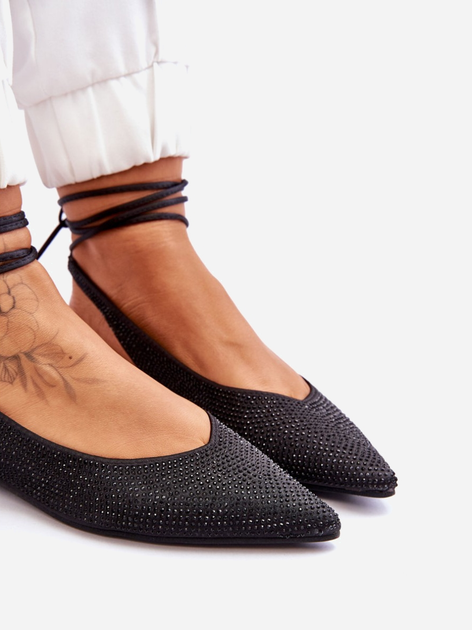Baleriny damskie Mavis 37 Czarne (3083297269050) - obraz 7