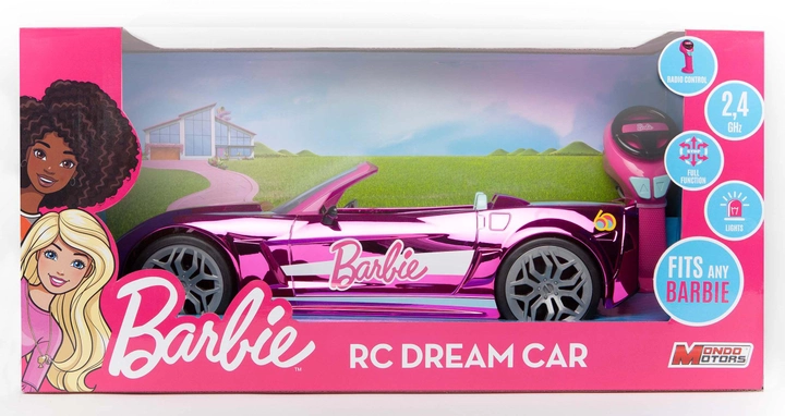 Pojazd Mondo Kabriolet Barbie (8001011636198) - obraz 1